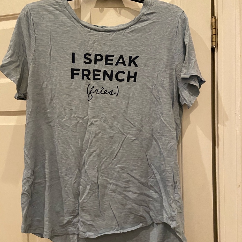 Light blue t-shirt